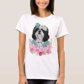 Fancy Shih Tzu T-shirt (Voorkant)