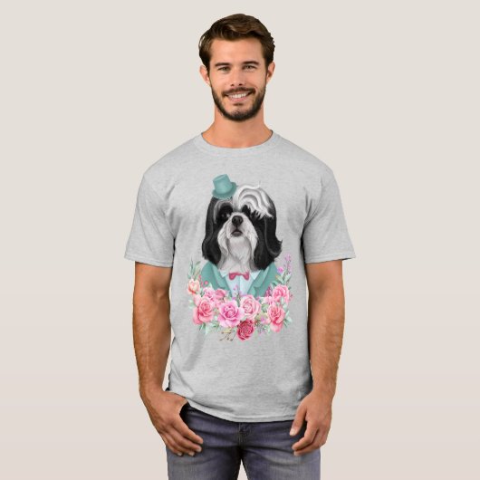 Fancy Shih Tzu T-shirt (Voorkant volledig)