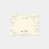 Fancy-Shmancy Aangepaste plakbiljetten Post-it® Notes (Voorkant)