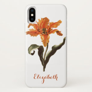 Fancy Sinaasappel Lily in Bloom, tuinbloemen iPhone X Hoesje