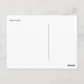 Fancy slak Briefkaart (Achterkant)