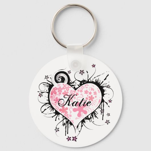 Fancy Sleutelhanger hart (Voorkant)