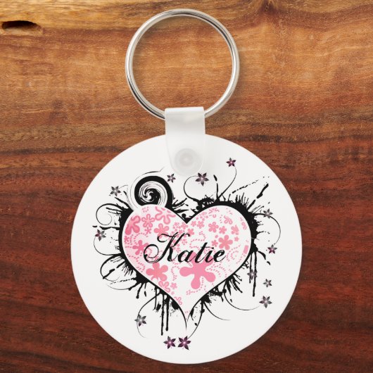 Fancy Sleutelhanger hart (Voorkant)