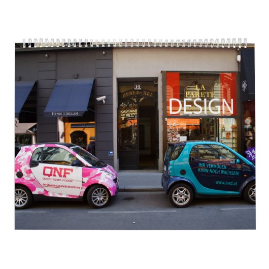 Fancy Smart Cars Muurkalender 2025 Kalender (Hoes)