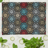 Fancy Snowflakes Microfiber Kitchen Towel Theedoek (Gevouwen)