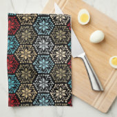 Fancy Snowflakes Microfiber Kitchen Towel Theedoek (Quarter Fold)