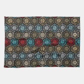 Fancy Snowflakes Microfiber Kitchen Towel Theedoek (Horizontaal)