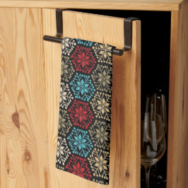 Fancy Snowflakes Microfiber Kitchen Towel Theedoek