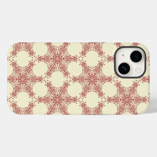 Fancy Snowflakes-telefoonkwestie Case-Mate iPhone Case (Achterkant (horizontaal))