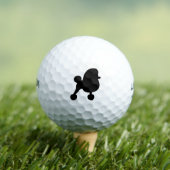Fancy Speelgoed poedel silhouet Golfballen (Insitu Shirt)