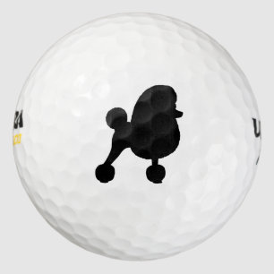 Fancy Speelgoed poedel silhouet Golfballen