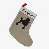 Fancy standaard portaaldog Silhouette Holiday-prog Kleine Kerstsok (Voorkant (Hangend))