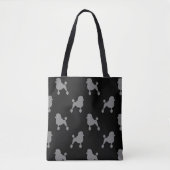 Fancy standaard stille Silhouettes gebundeld Tote Bag (Voorkant)
