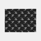 Fancy standaardportaalpatroon fleece deken (Voorkant (Horizontaal))