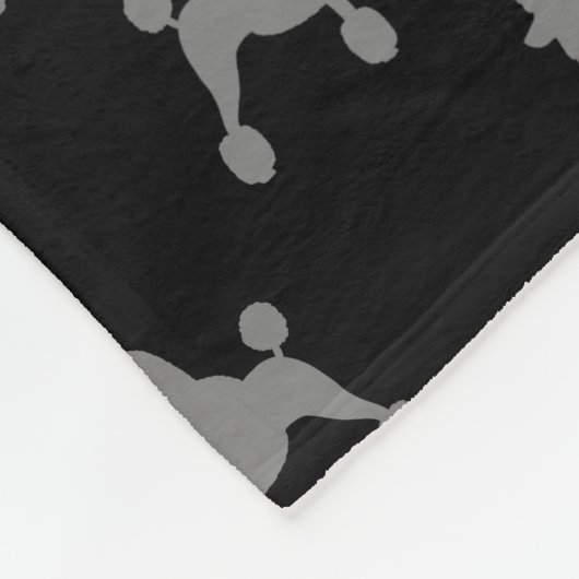 Fancy standaardportaalpatroon fleece deken (Hoek)