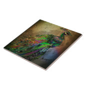 Fancy stekker tegeltje (Zijkant)