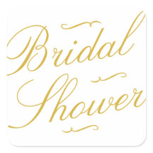 Fancy Stickers voor Gold en White Vrijgezellenfees