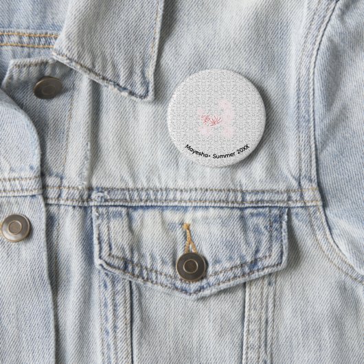 Fancy stof Buttonnen | Stijlen zwevend en verloop Ronde Button 5,7 Cm (In situ)