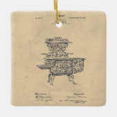  Fancy Stove Patent Keramisch Ornament (Voorkant)
