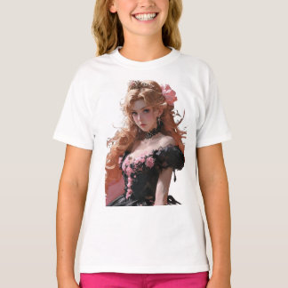 fancy T-shirt meisjes cartoon print