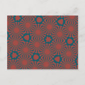 fancy tegel briefkaart (Voorkant)