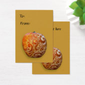 Fancy Thanksgiving pompoen Label! Visitekaartjes (Bureau)