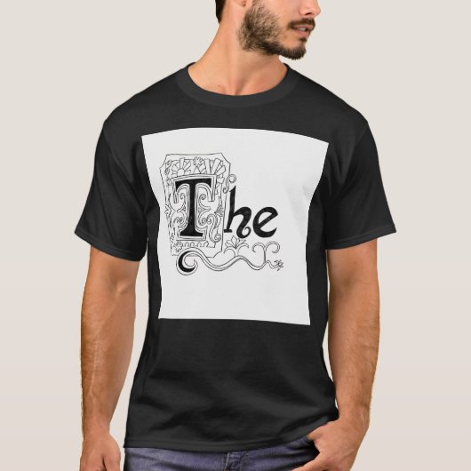 Fancy 'The' uit het essay van Spongebob T-shirt (Voorkant)