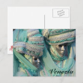 Fancy torenkostuums briefkaart (Voorkant / Achterkant)