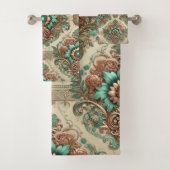 Fancy traditioneel bad handdoek (Insitu)