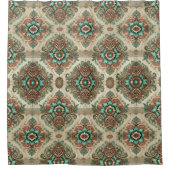 Fancy traditioneel douchegordijn (Voorkant)