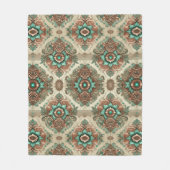 Fancy traditioneel fleece deken (Voorkant)