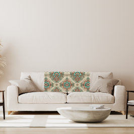 Fancy traditioneel fleece deken