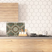 Fancy traditioneel  glas snijplank