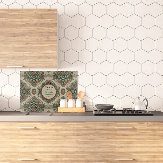 Fancy traditioneel  glas snijplank