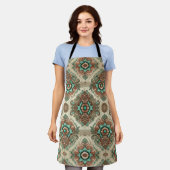 Fancy traditioneel schort (Gedragen)