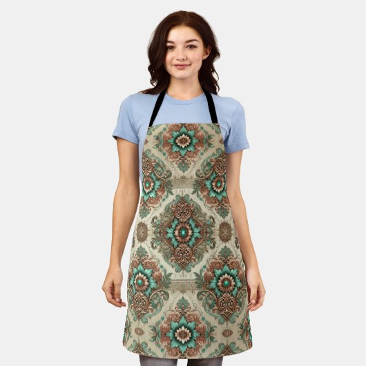 Fancy traditioneel schort (Gedragen)