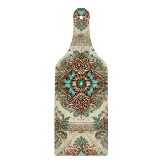 Fancy traditioneel snijplank (Voorkant)