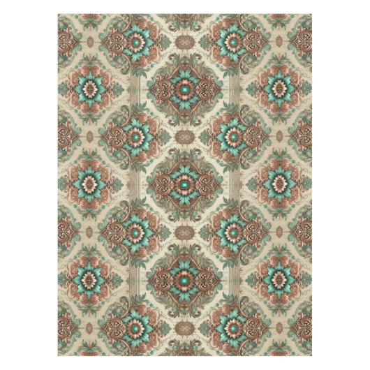 Fancy traditioneel tafelkleed (Voorkant)