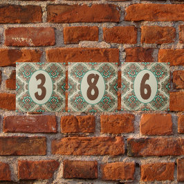 Fancy traditioneel  tegeltje