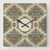 Fancy traditioneel vierkante klok (Voorkant)
