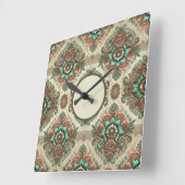 Fancy traditioneel vierkante klok (Hoek)