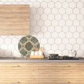 Fancy traditionele ronde snijplank