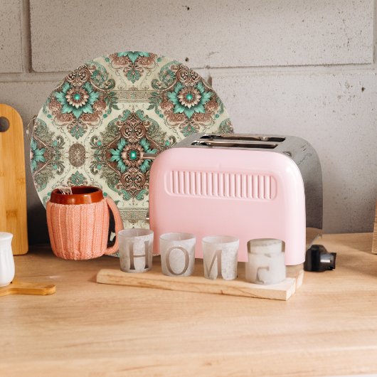 Fancy traditionele ronde snijplank