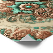 Fancy traditionele zegening poster (Hoek)