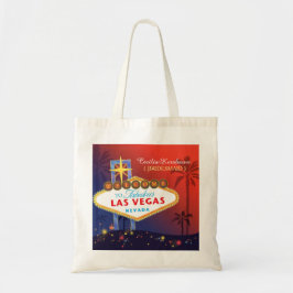Fancy Twilight Las Vegas Weddenschap Bridesmaids G Tote Bag