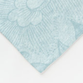 Fancy uit-knip-kolibrie fleece deken (Hoek)