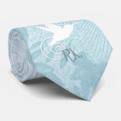 Fancy uit-knip-kolibrie stropdas (Opgerold)