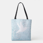 Fancy uit-knip-kolibrie tote bag (Achterkant)
