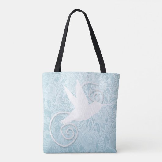 Fancy uit-knip-kolibrie tote bag (Achterkant)