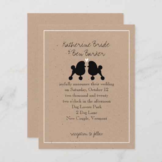 Fancy uitnodiging tot het uitzenden van Speelgoed (Voorkant / Achterkant)